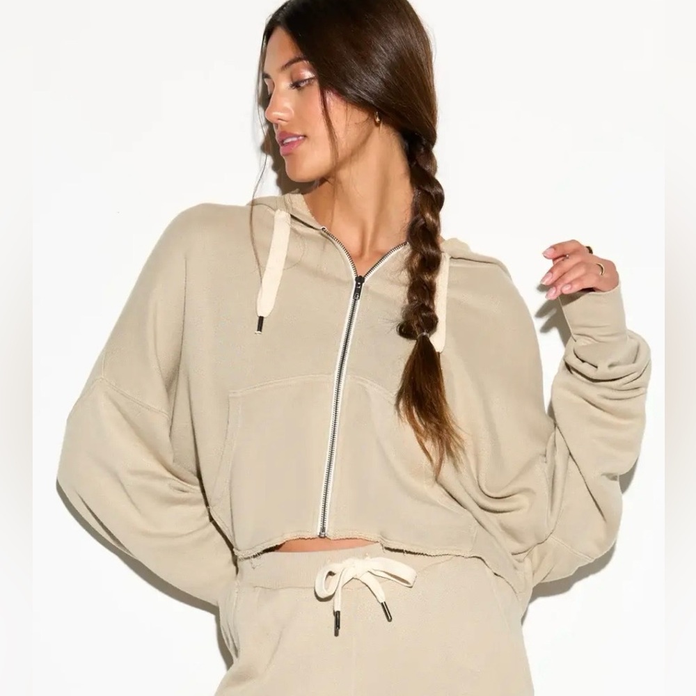 Spiritual Gangster | Insignia Farrah Zip Hoodie X-Large PALO SANTO